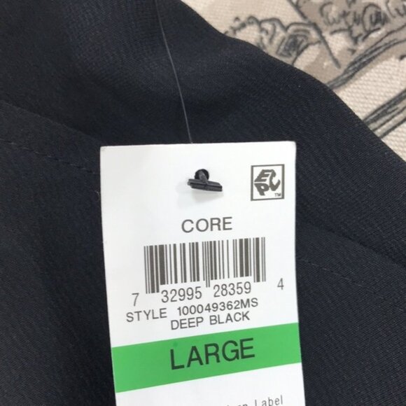 Maison Jules Solid Wide-Leg Tie-Front Capri Pants - Picture 3 of 4